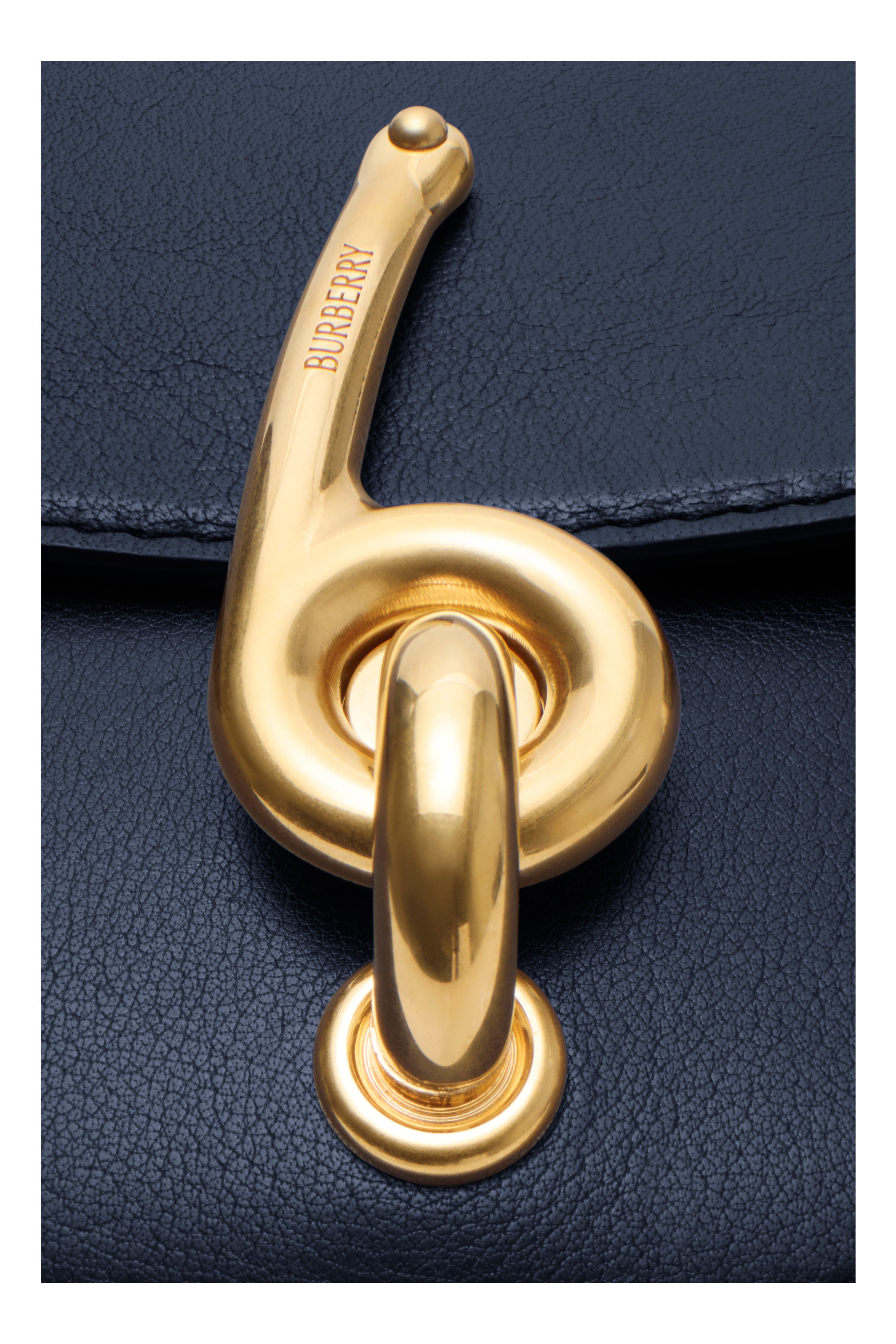 Burberry Small Bridle Bag, Alternate, color, Midnight Blue