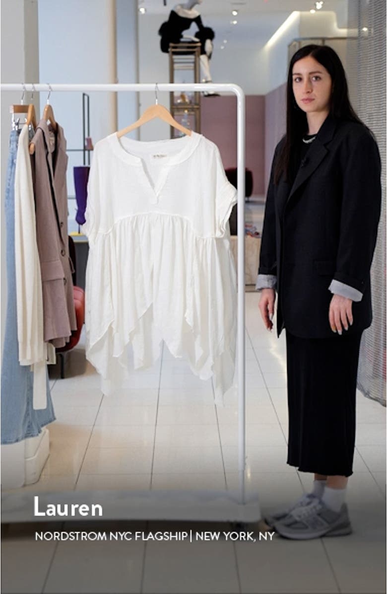 Sugar Rush Babydoll Tunic Top, sales video thumbnail