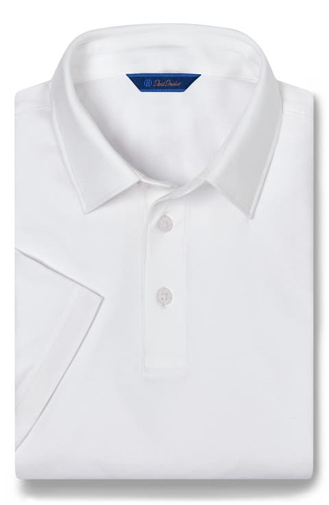 Solid Interlock Cotton Polo