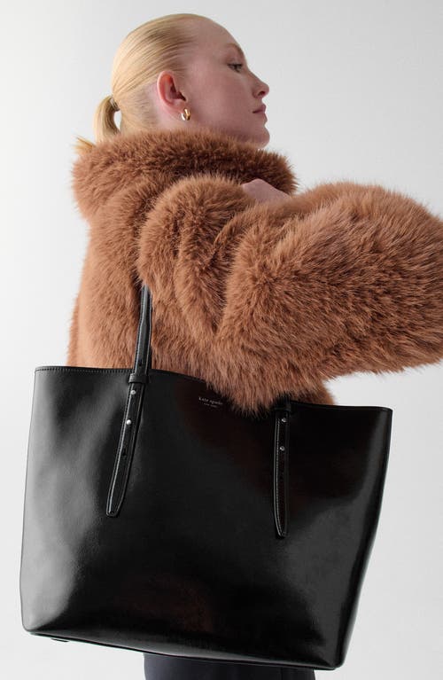 Kate Spade New York Large Do It All Leather Tote In Black