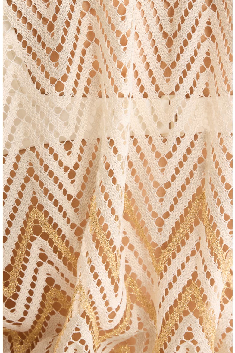 Katherine Cover-Up Maxi Dress, Alternate, color, SANDSTONE CHEVRON