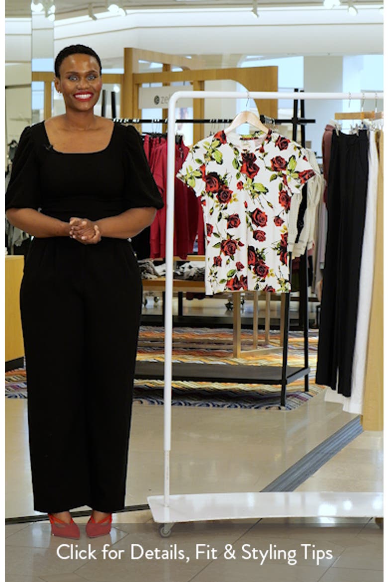 Ressi Floral Print T-Shirt video