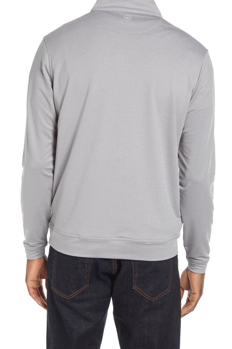 Men's Perth Stretch Quarter Zip Pullover, Alternate, color, GALE GREY
