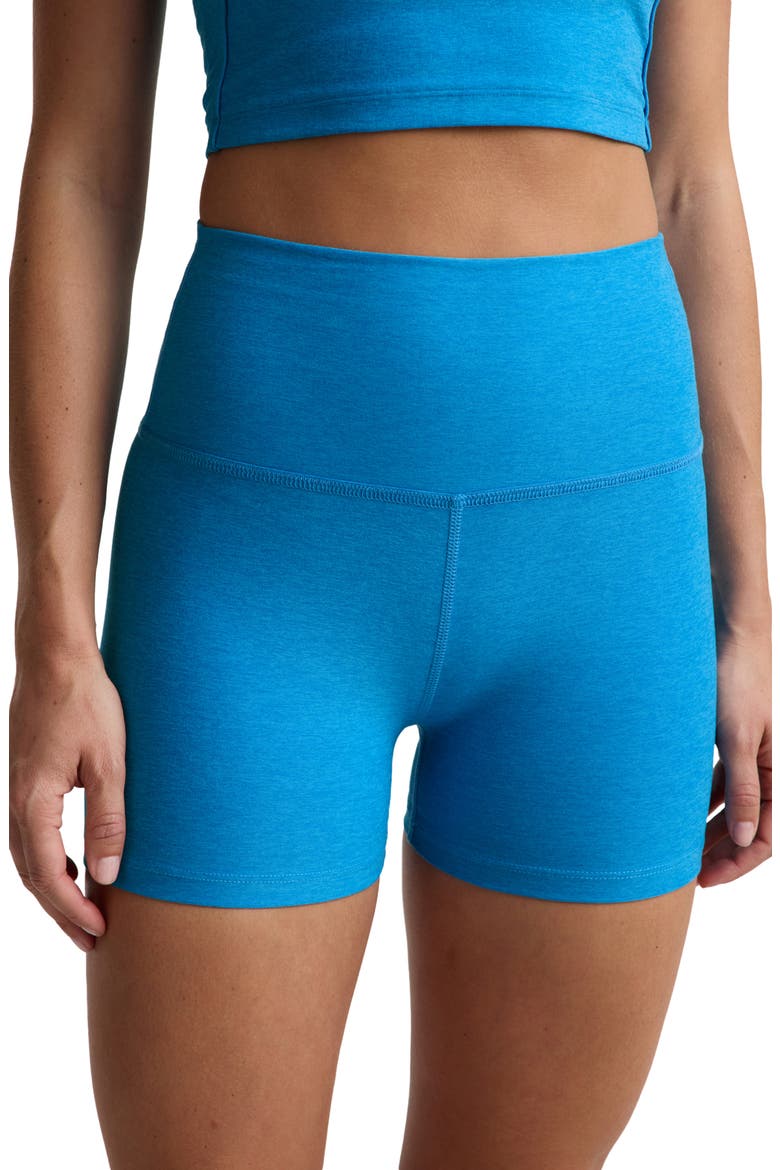 All for Run Bike Shorts, Alternate, color, MALIBU LAGOON HEATHER