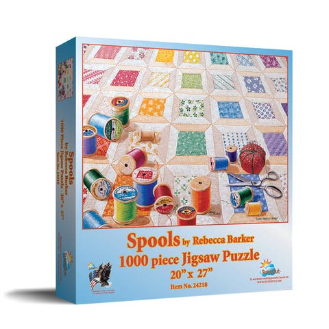 Spools 1000 piece Jigsaw Puzzle for Adults