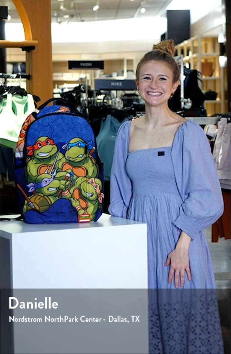 Kids' Teenage Mutant Ninga Turtles Sewer Cap Backpack, sales video thumbnail