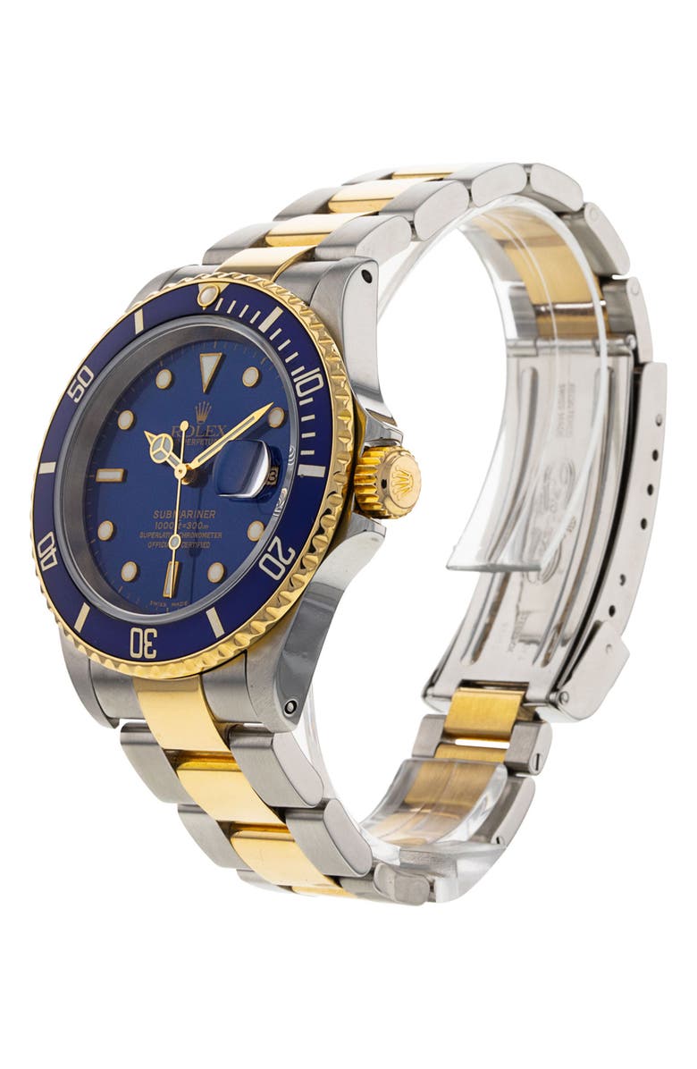 Watchfinder & Co. Rolex Preowned 2001 Submariner Bracelet Watch, 40mm, Alternate, color, 