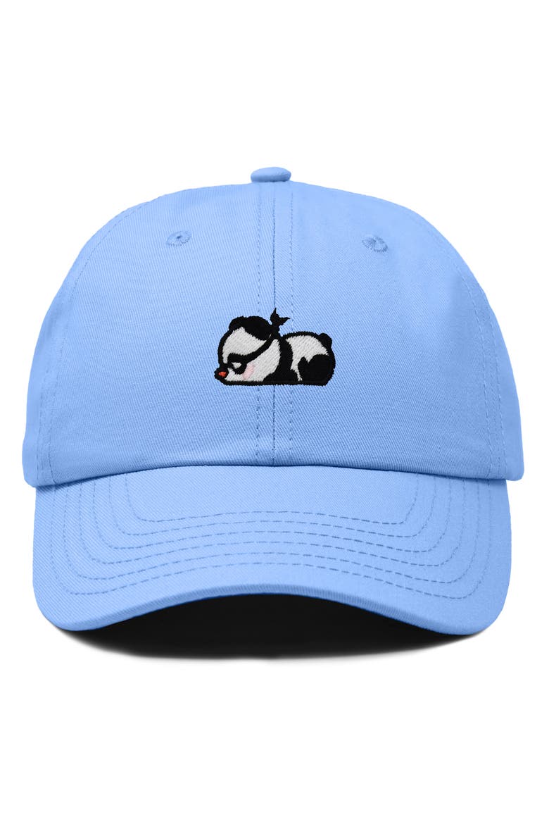 Pandit Panda Dad Cap, Main, color, Light Blue