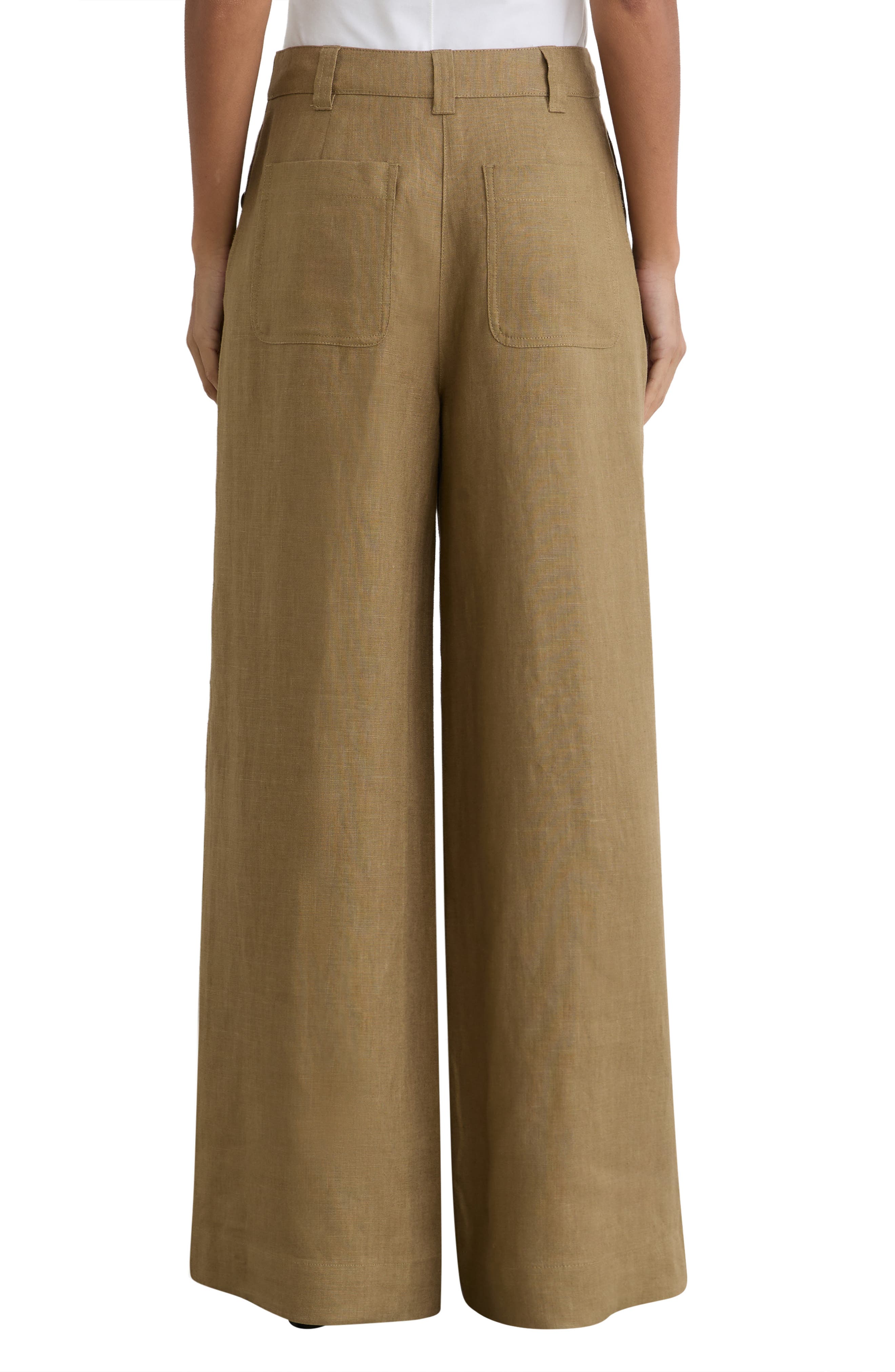 Ashby Wide Leg Linen Pants - image 2