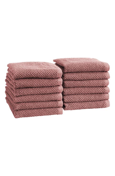 Popcorn Textured 6-Piece Cotton Bath Towel Set