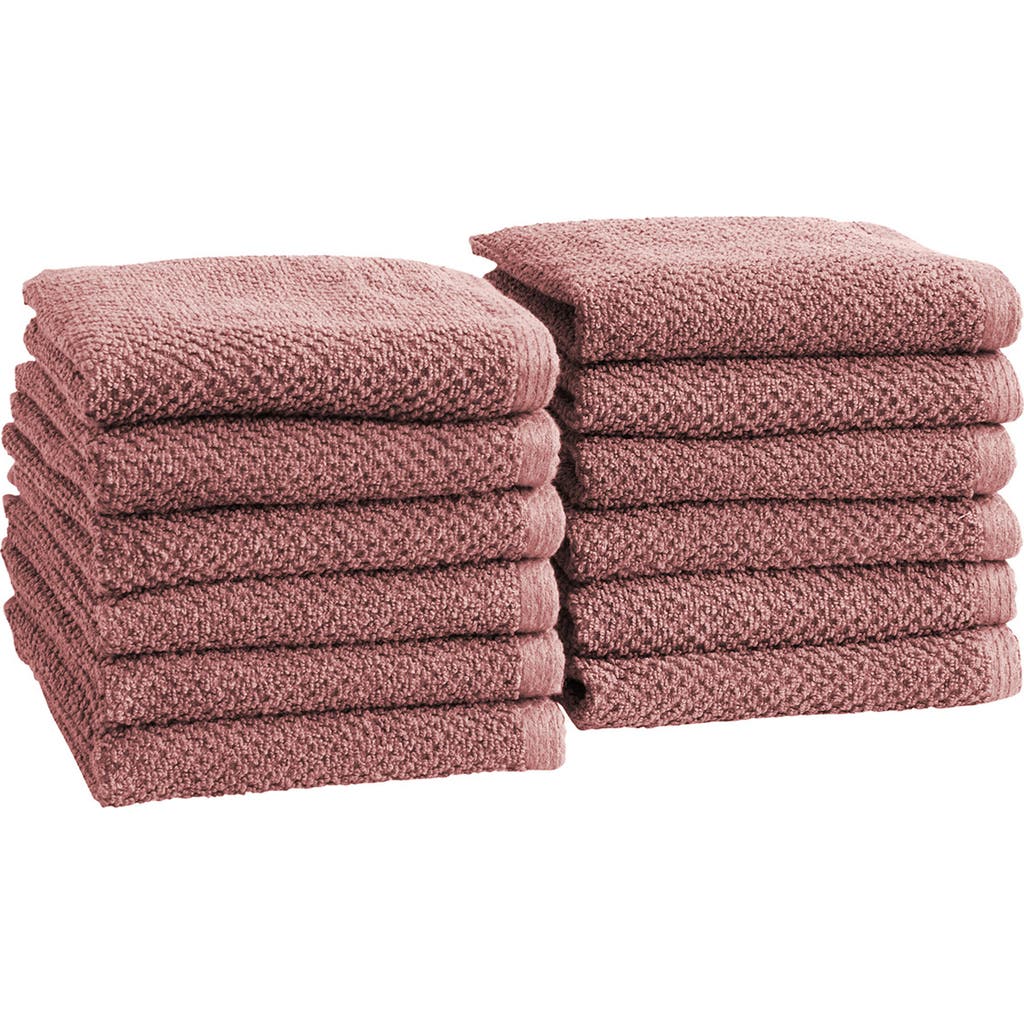 Woven & Weft Popcorn Textured 6-piece Cotton Bath Towel Set