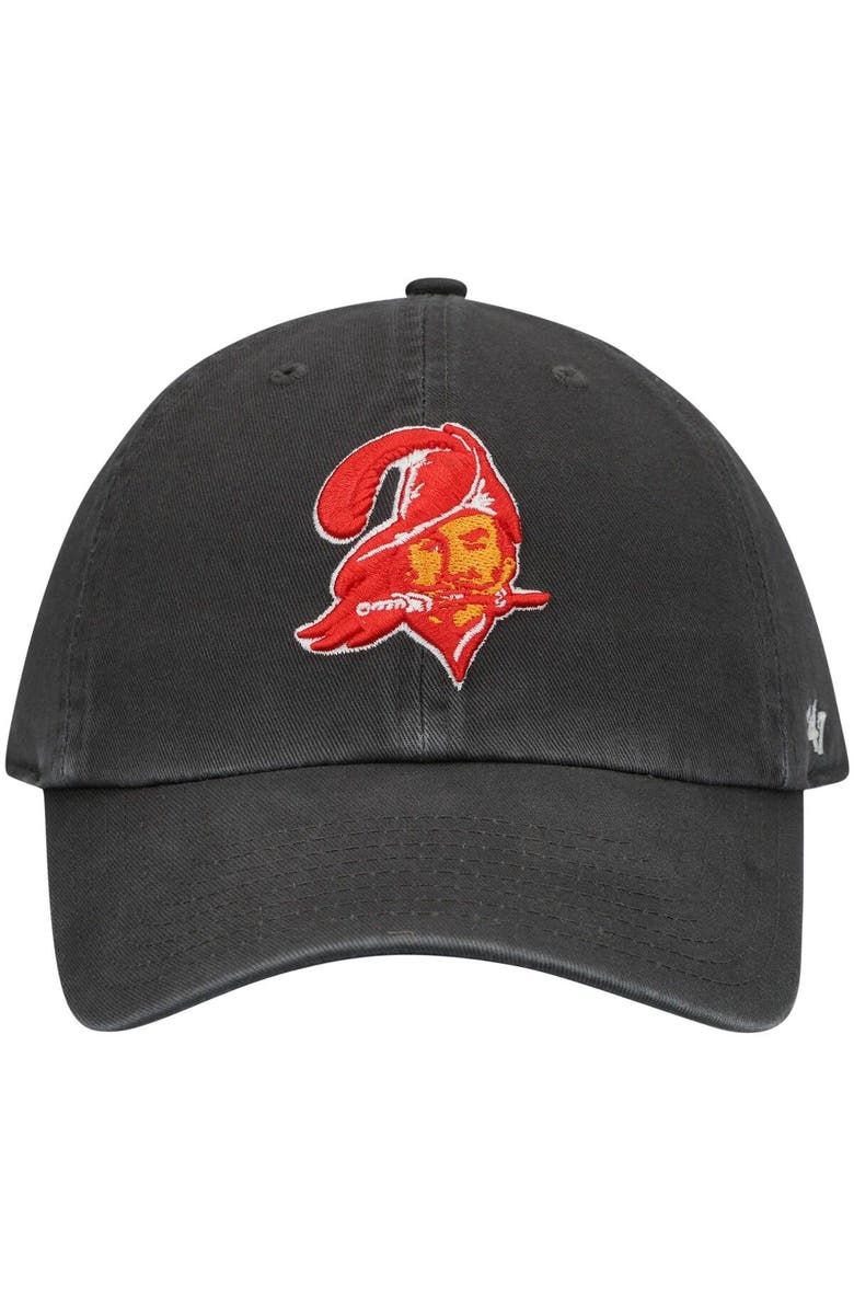 '47 Men's '47 Charcoal Tampa Bay Buccaneers Clean Up Legacy Adjustable Hat, Alternate, color, 