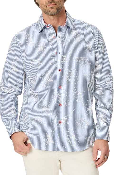 Darien Long Sleeve Button Up Shirt