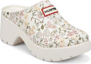 Hunter Anika Floral Waterproof Clog