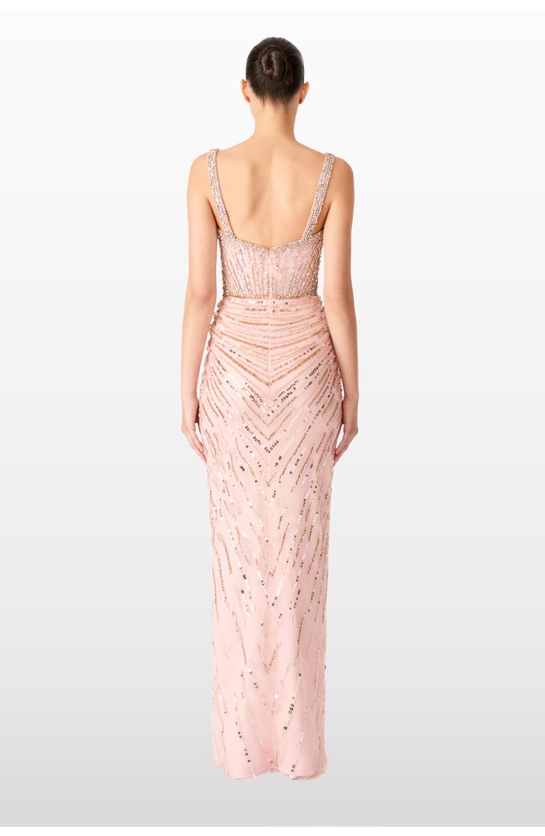 Jenny Packham Chrissy Sequin-embellished Dress, Alternate, color, Pink Sprite
