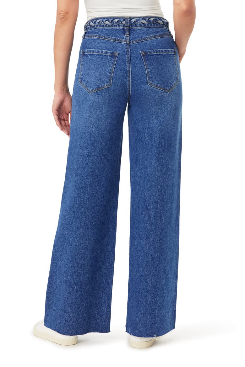 Carla Belted Wide Leg Jeans, Alternate, color, PAXTON MULTI