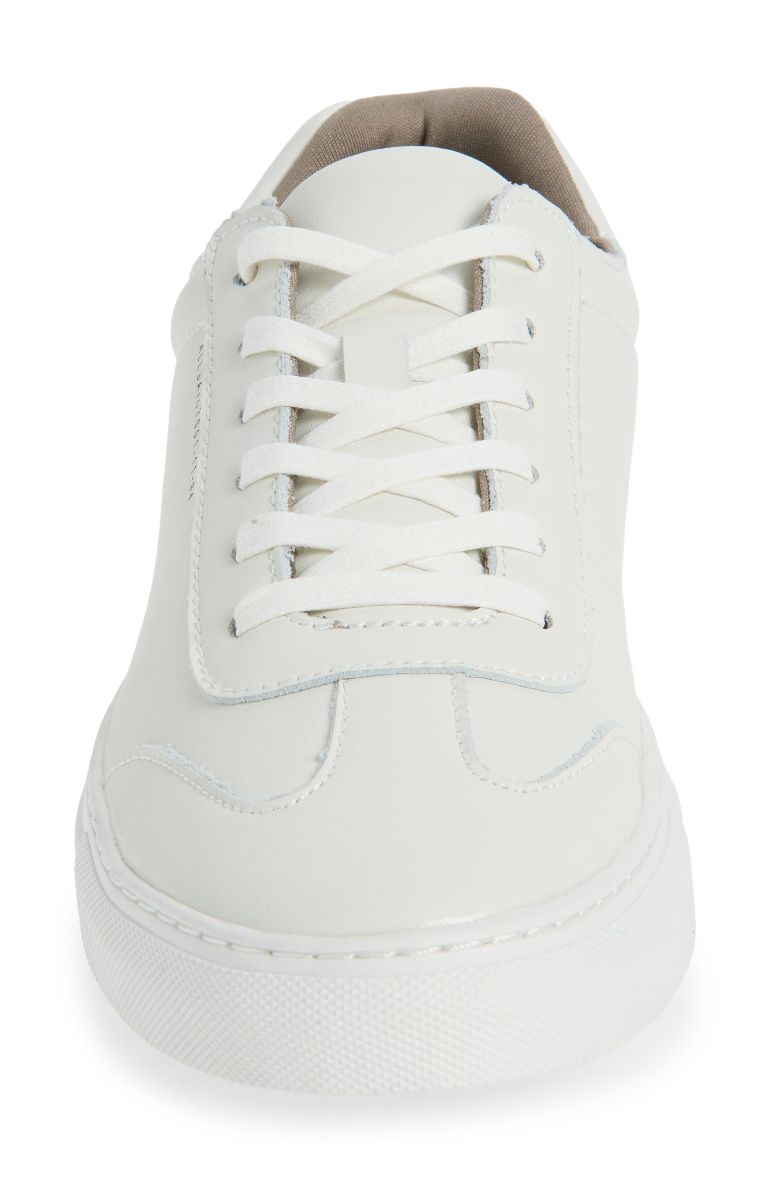 AllSaints Flip Low Top Sneaker, Alternate, color, White