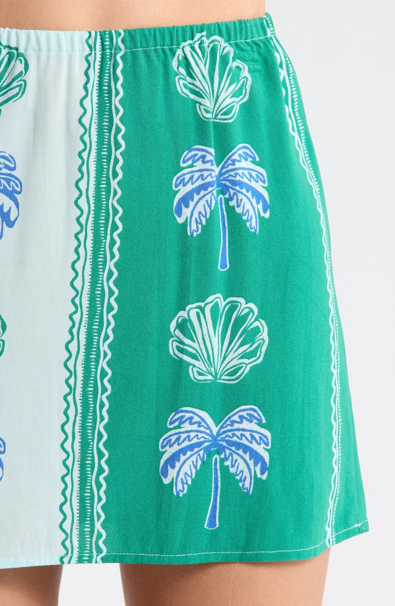 Billabong Vacay Dreams Skirt, Alternate, color, Pool Blue