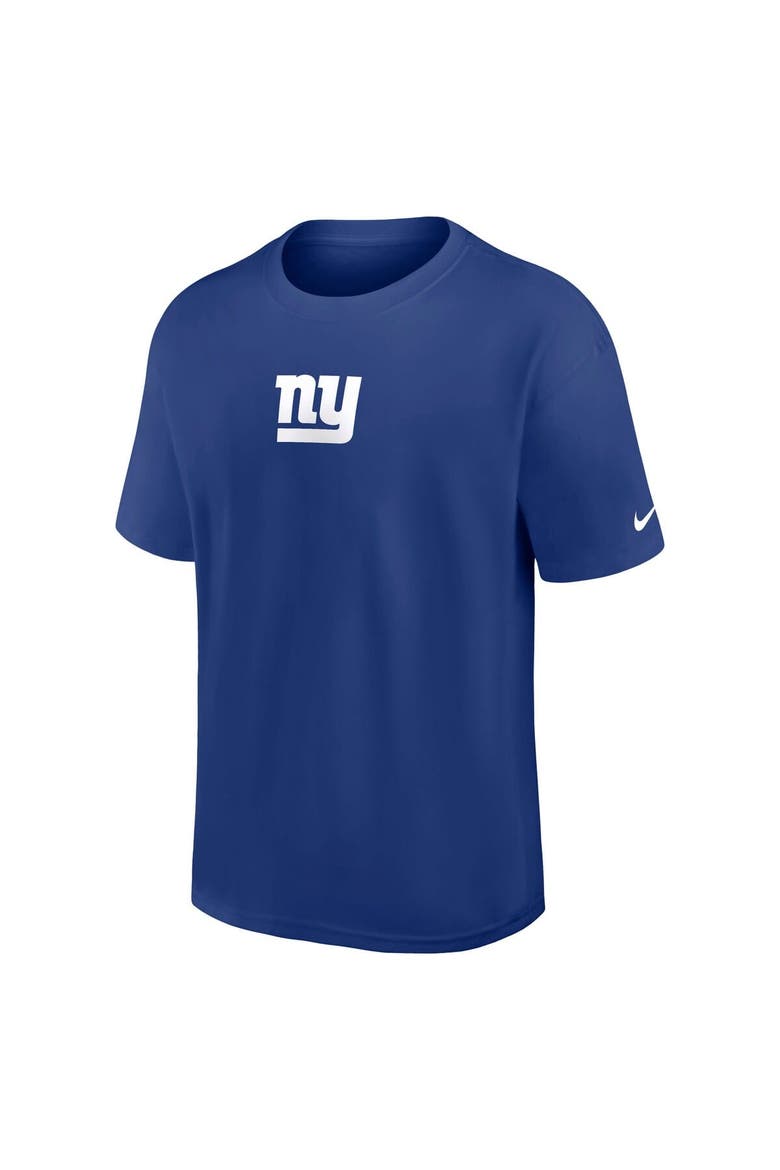 Men's Nike Royal New York Giants Dominate The Game Essential Max90 T-Shirt, Alternate, color, Royal