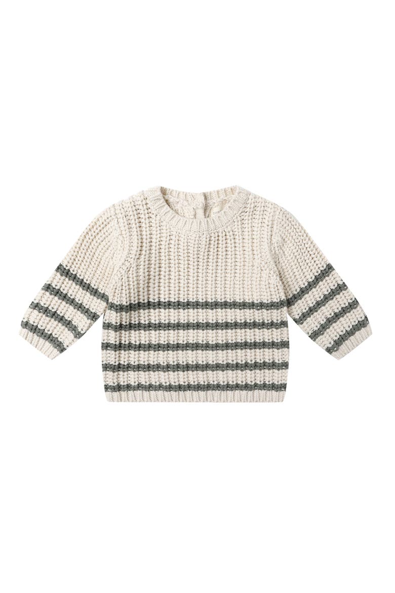 Rex Stripe Sweater, Main, color, NATURAL
