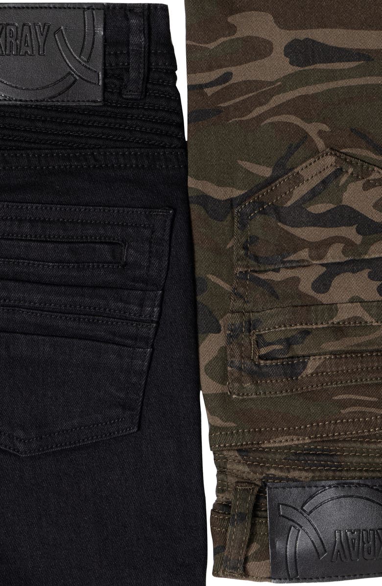 XRAY Kids' 2-Pack Stretch Jeans, Alternate, color, 