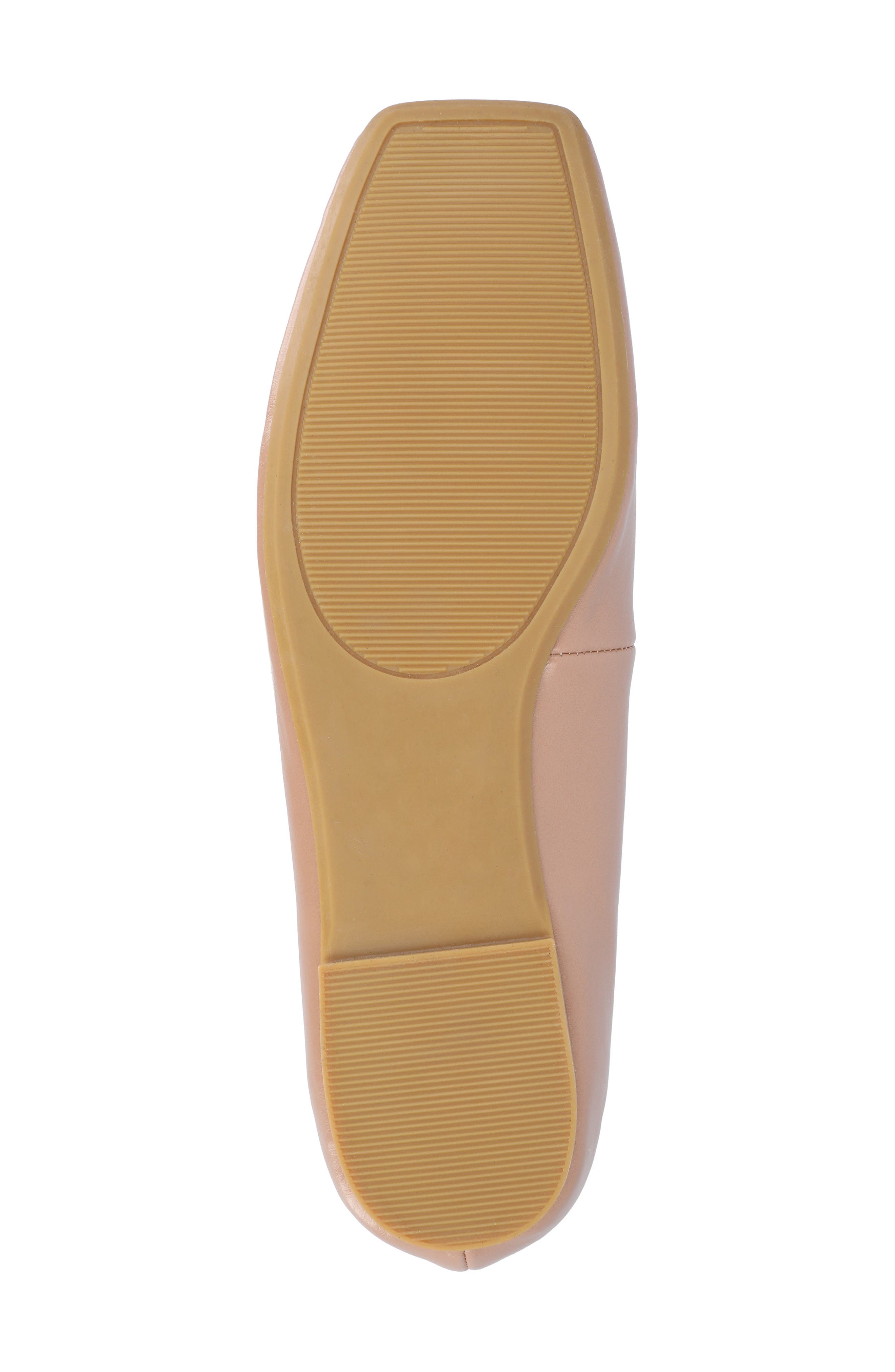 Zimia Square Buckle Flat, Alternate, color, TAN