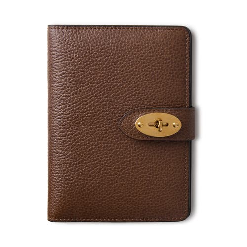 Mulberry Leather Darley Passport Holder In Blue