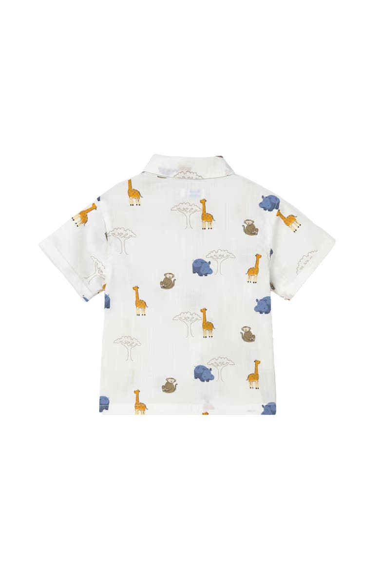 Mayoral Safari Shirt, Alternate, color, White