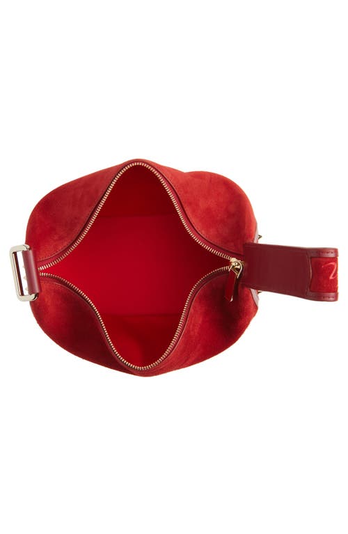 Christian Louboutin Funky Empire Spike Dopp Leather Top Handle Pouch