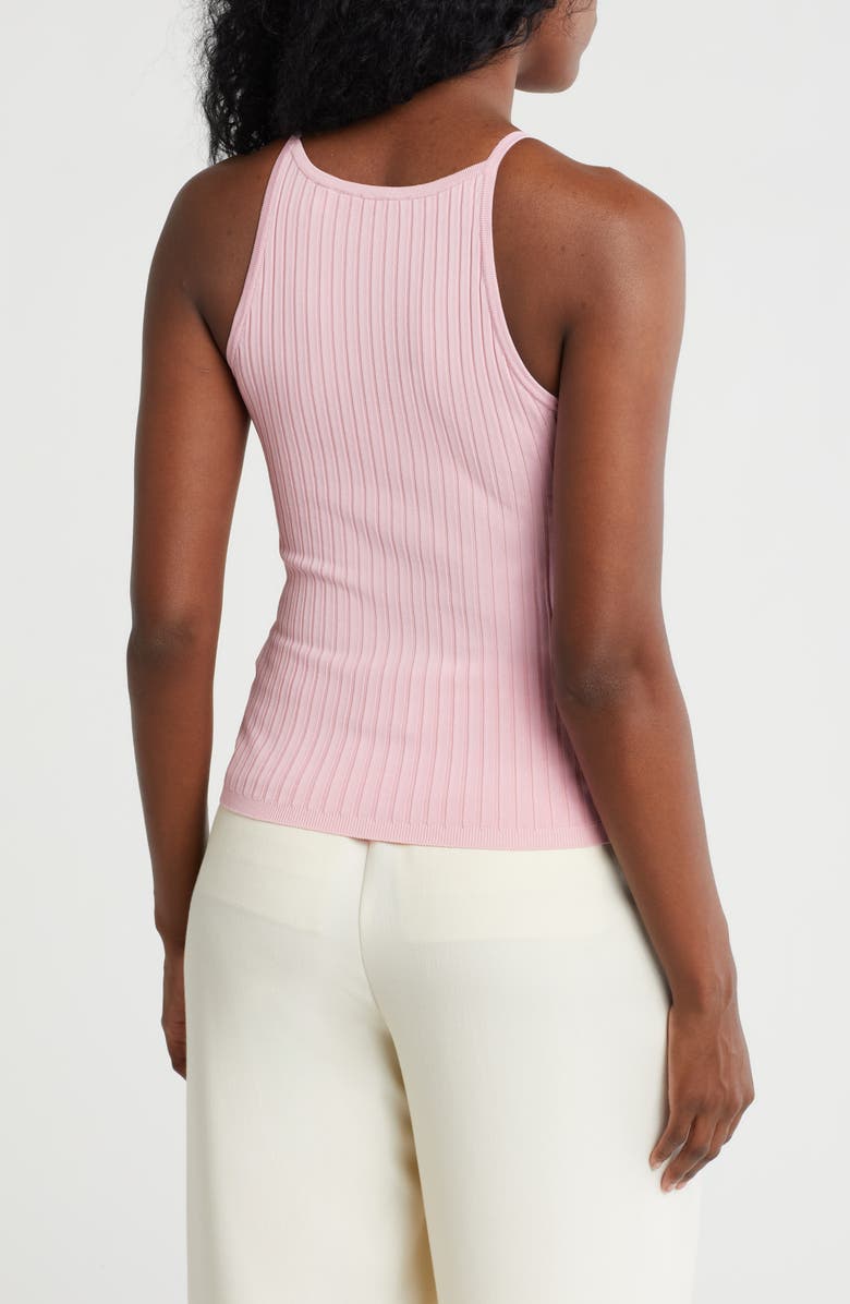 Ted Baker London Box Rib Knit Camisole, Alternate, color, Pale Pink
