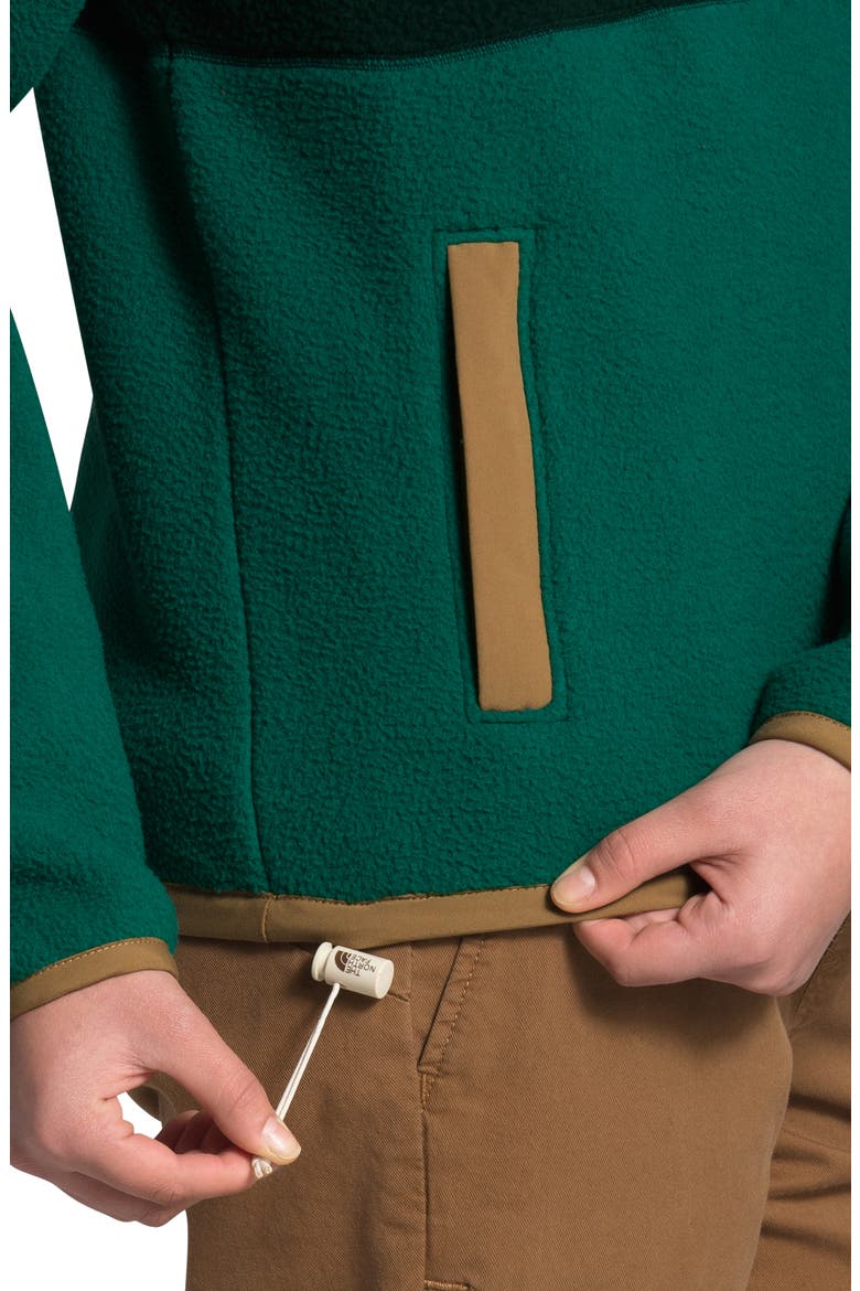 Cragmont Fleece Pullover Jacket, Alternate, color, SCARAB GREEN/EVERGREEN