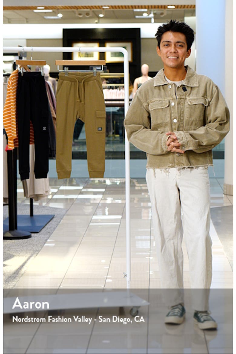 Kids' Stretch Cotton Cargo Joggers video