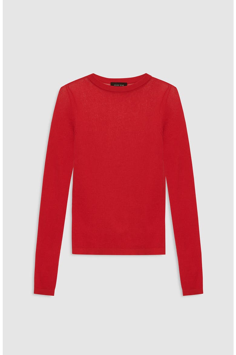 Tiana Sweater, Alternate, color, Tango Red