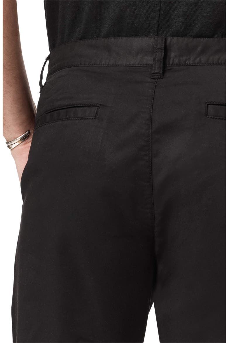 Lenny Slim Fit Chino Pants, Alternate, color, BLACK