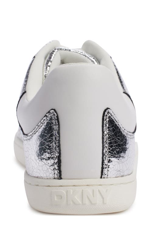 Dkny Seacliff Sneaker In Nickel