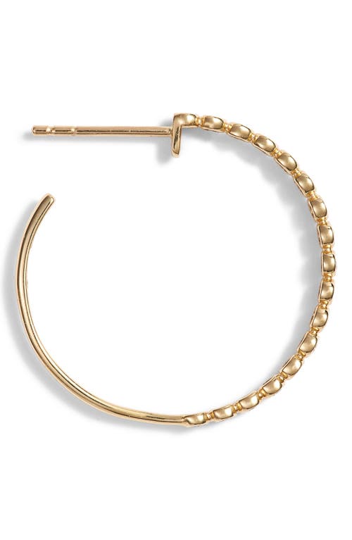 Bony Levy Diamond Hoop Earrings In Gold