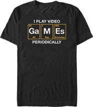 Lost Gods Men's Lost Gods I Play Video Games Periodically  Graphic T-Shirt