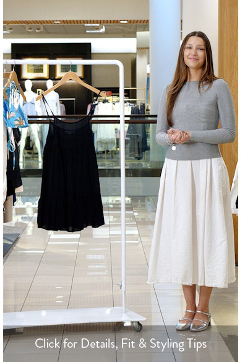 Saltwater Rilee Cover-Up Minidress video