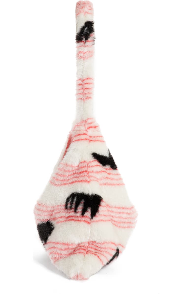 Shrimps Isabella Large Faux Fur Tote, Alternate, color,