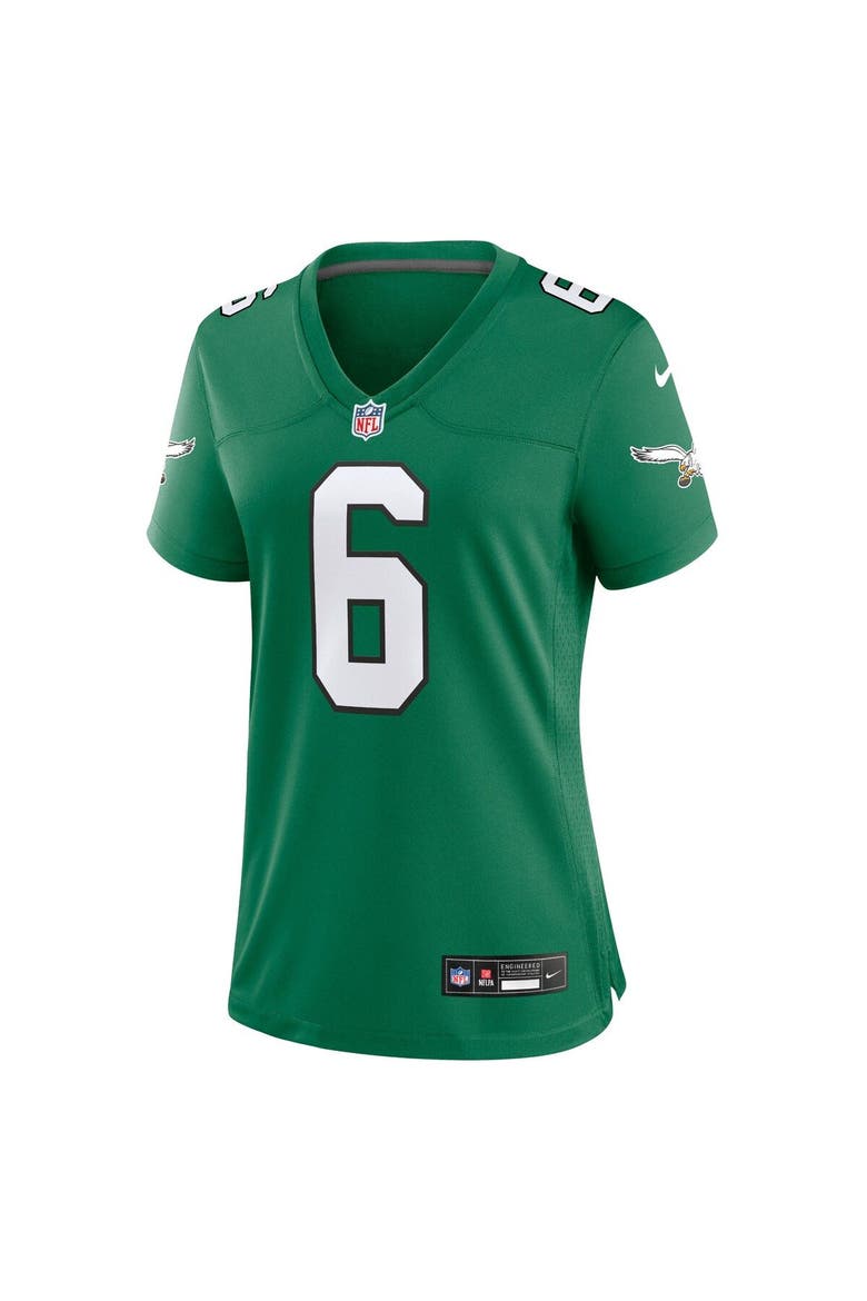 Women's Nike DeVonta Smith Kelly Green Philadelphia Eagles Player Jersey, Alternate, color, Kelly Green
