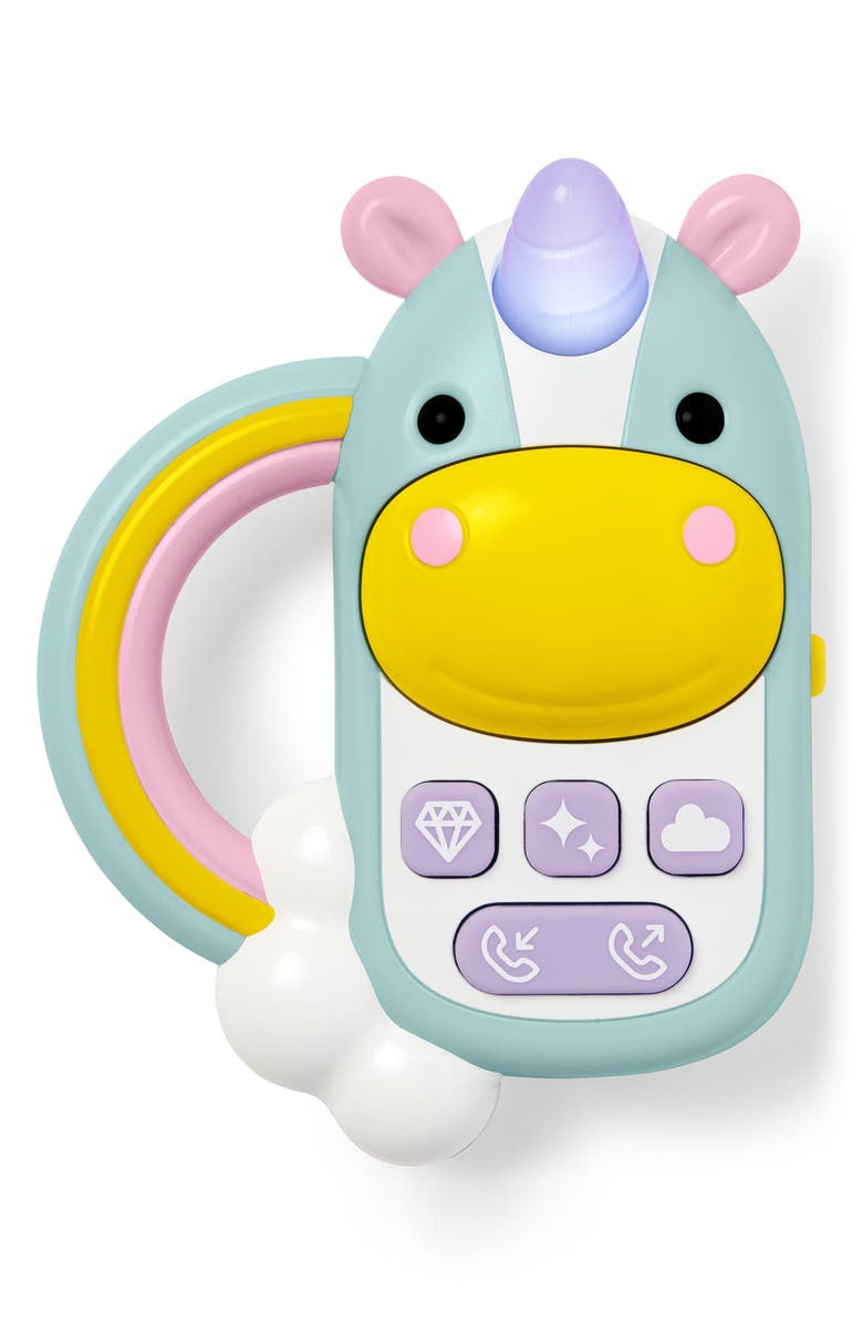 Skip Hop Unicorn Phone Toy, Main, color, Multi