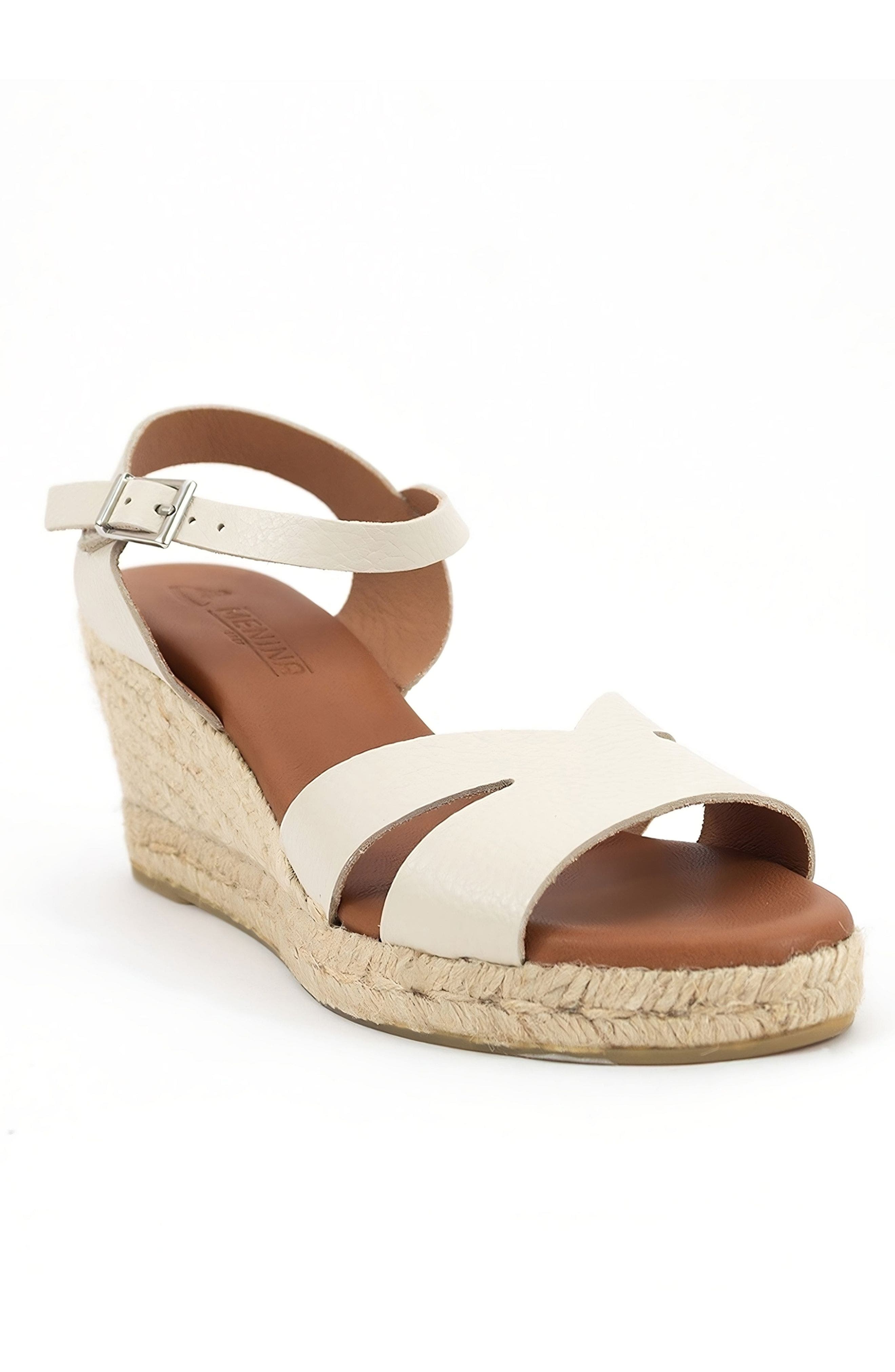 Martell V-Strap Espadrille, Main, color, cream