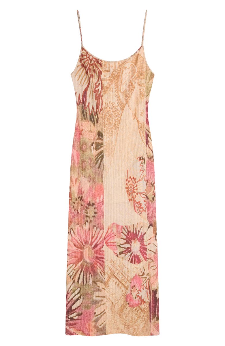 Desigual Sleeveless Midi Dress, Alternate, color, White