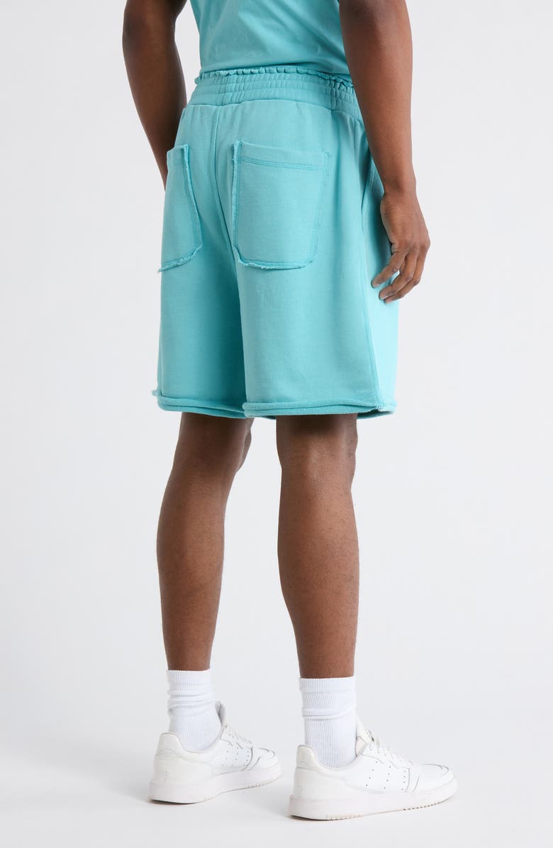 Helmut Lang Postcard Cotton Graphic T-Shirt, Alternate, color, Teal