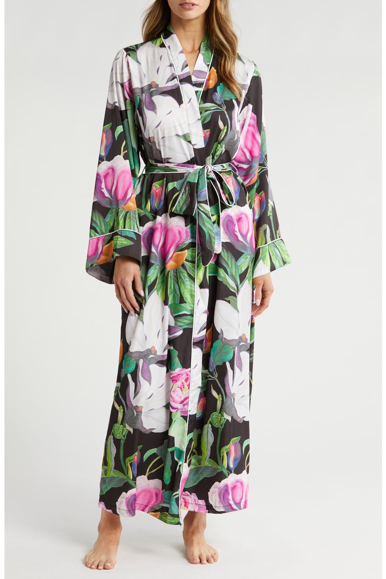 Print Maxi Robe, Main, color, SUMMER SHADOWS PRINT
