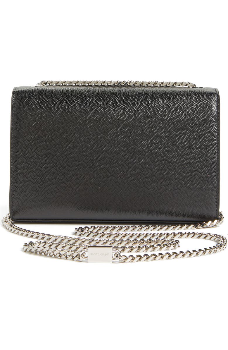 Saint Laurent Small Kate Grained Leather Crossbody Bag, Alternate, color,