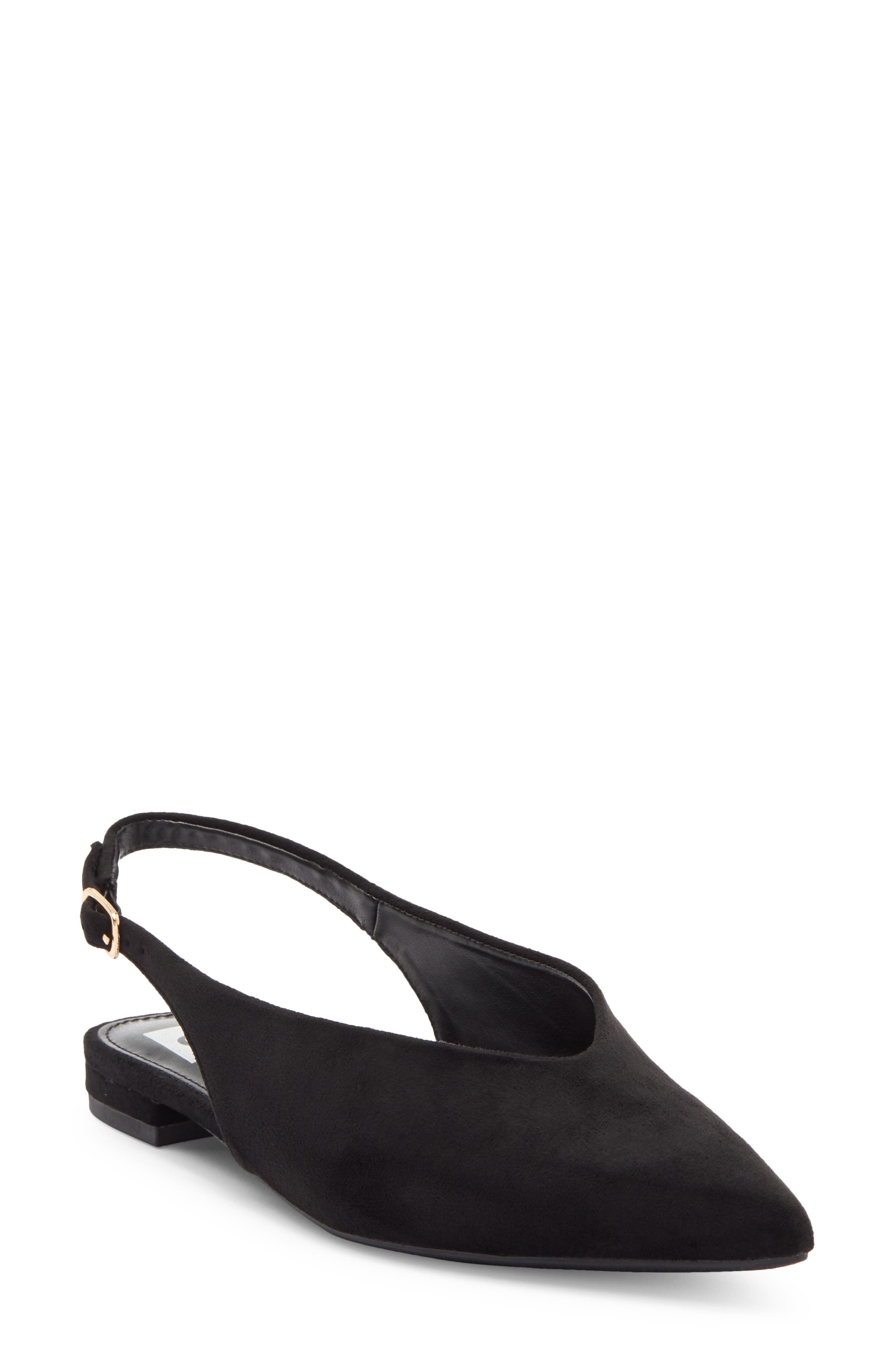 BLACK FAUX SUEDE