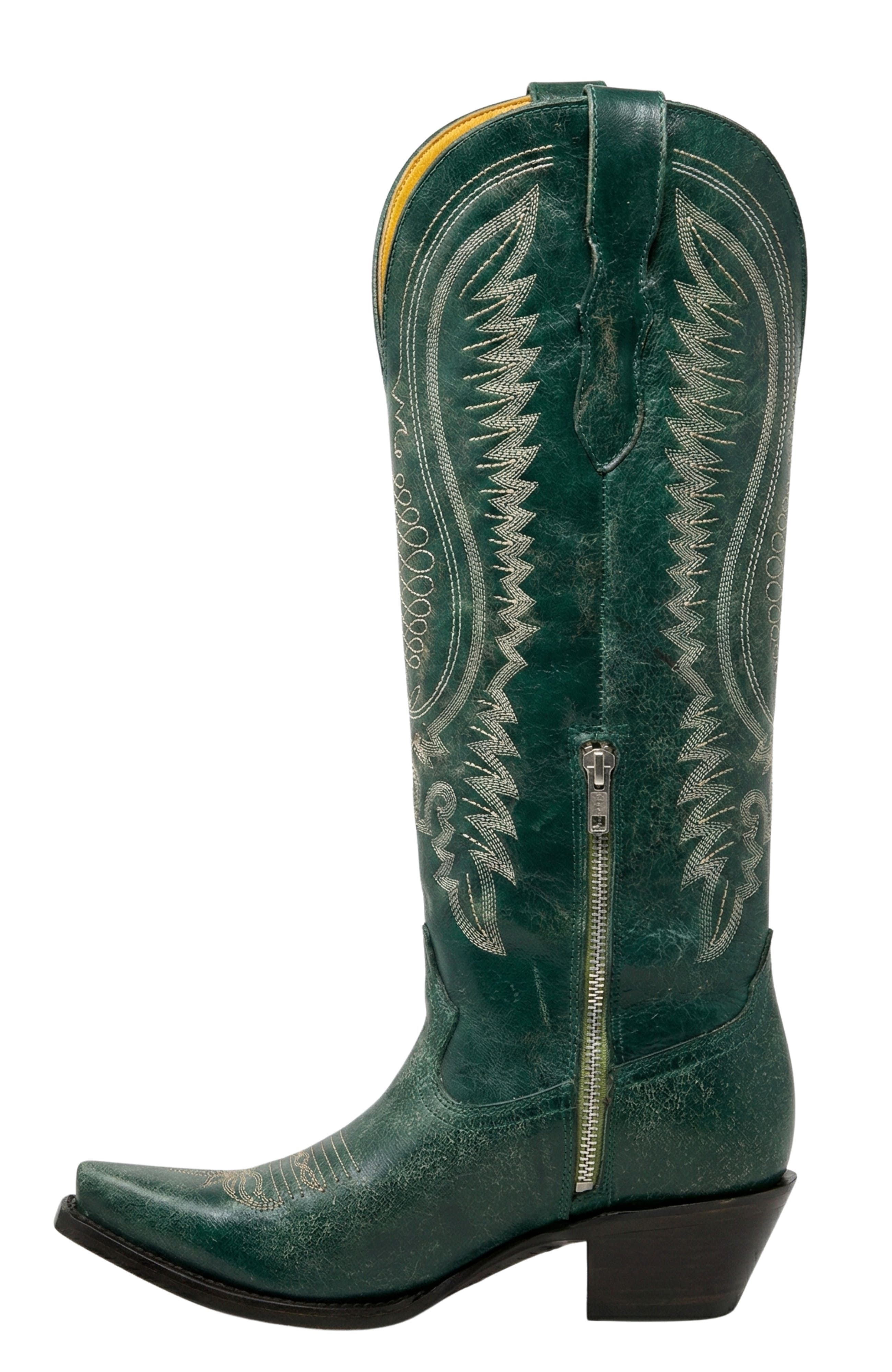 NORTALIE The Agave Western Cowboy Boot, Alternate, color, Agave