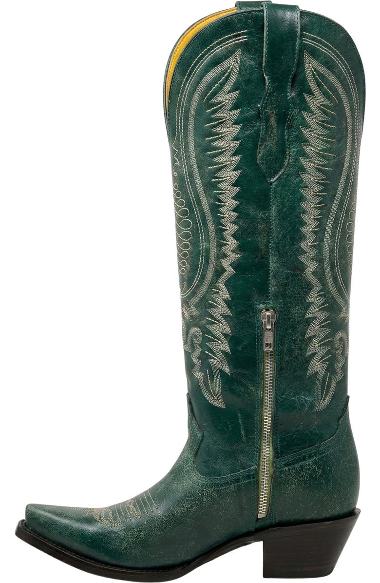 NORTALIE The Agave Western Cowboy Boot, Alternate, color, Agave
