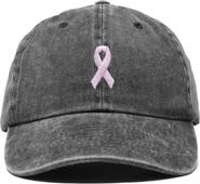 Dalix Pink Ribbon Dad Cap